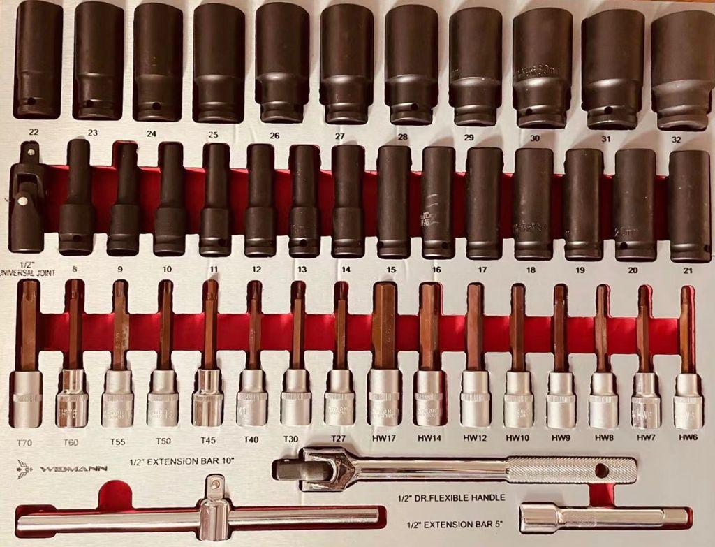 WIDMANN ULTRA PRO TOOLS 7/7 FULL- NEW TOOLS -ORANGE