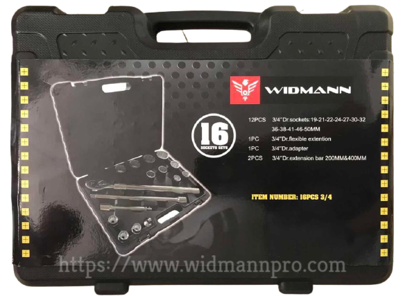 WIDMANN ITEM NUMBER 16 PCS 3/4