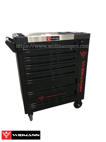 WIDMANN TOOLS CABINET - 7 LAYERS - BLACK