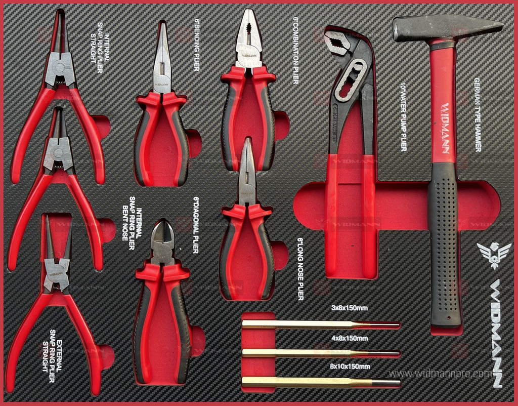 WIDMANN TOOLS CABINET - 7 LAYERS - BLACK