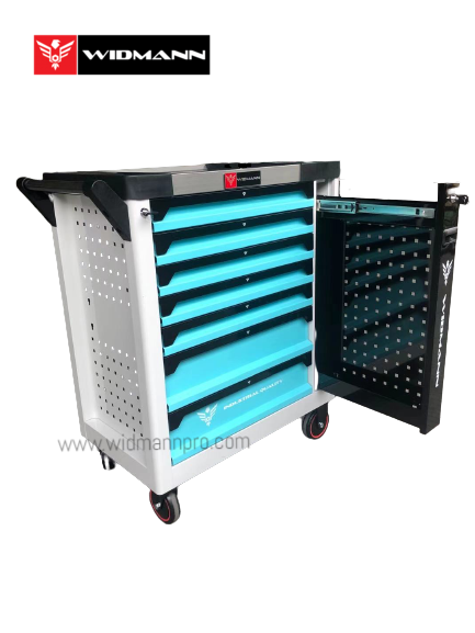 WIDMANN TOOLS CABINET  8 LAYERS AQUA