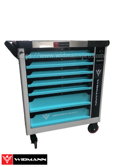 WIDMANN TOOLS CABINET  8 LAYERS AQUA