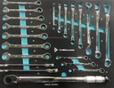WIDMANN TOOLS CABINET  8 LAYERS AQUA