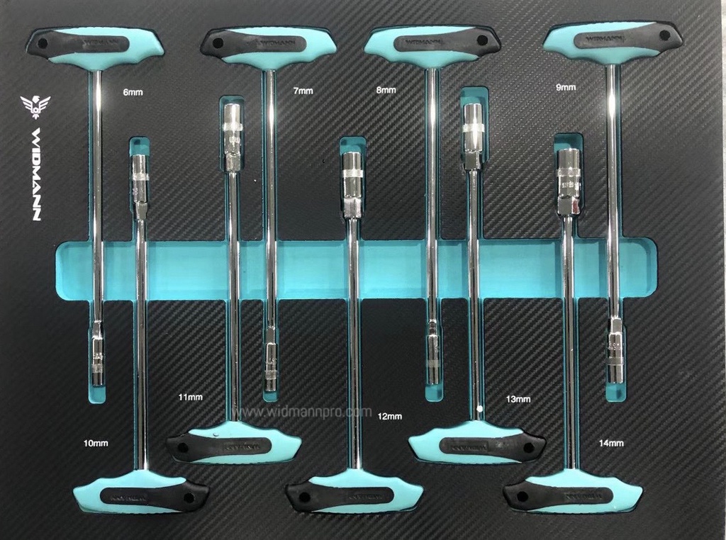 WIDMANN TOOLS CABINET  8 LAYERS AQUA
